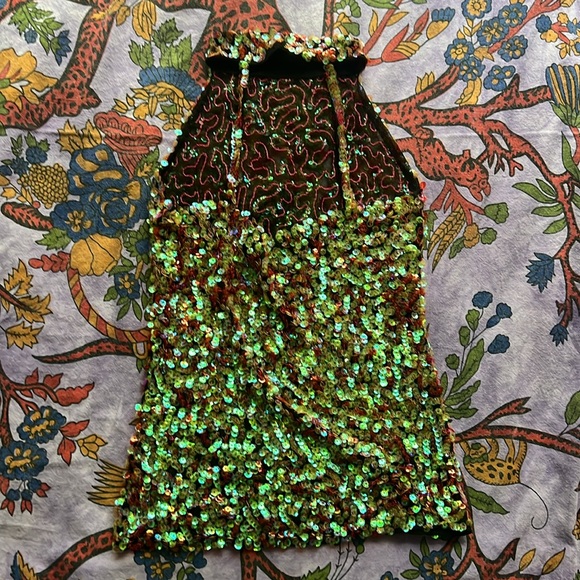 Sequin vintage Party top!! - Picture 4 of 5